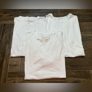 Mack Weldon 3 Bundle Athleisure 18-Hour Jersey Crewneck T-Shirts L